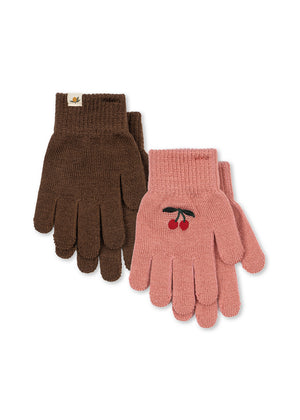 Konges Sløjd Handschuhe (2er-Pack) – Filla in Sorbet