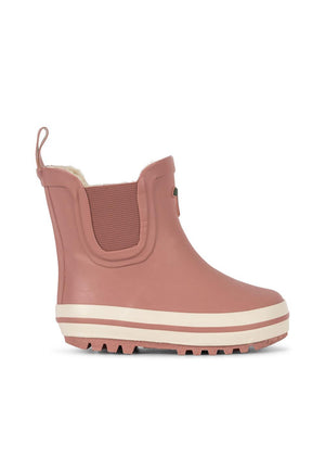 Konges Sløjd Gummistiefel Low – Roi in Cameo Brown – Detailansicht 2
