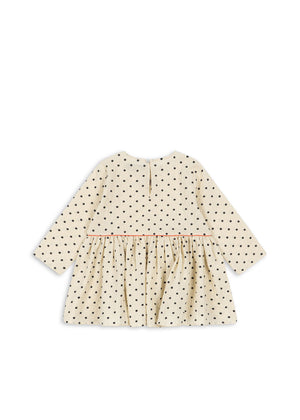 Konges Sløjd Kleid – ELIN LS BOW DRESS GOTS | Dot Marseille
