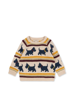 Konges Sløjd Pullover – BELOU KNIT SWEATER | Piccolo Scottie