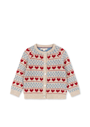 Konges Sløjd Cardigan – BELOU CARDIGAN | Heart