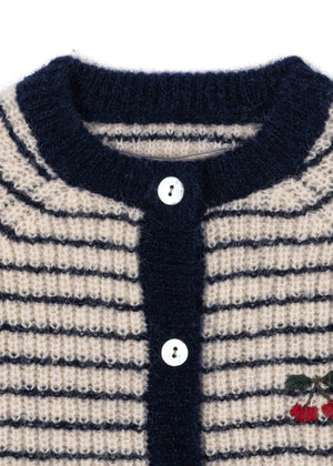 Konges Sløjd Cardigan – BARLI CARDIGAN | Navy Stripe