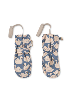 Konges Sløjd Fäustlinge – NOHR SNOW MITTENS PRINT | Swan Small