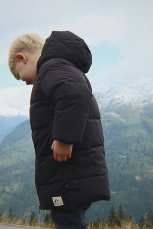 Konges Sløjd Winterjacke – ALPI LONG JACKET GRS | Black