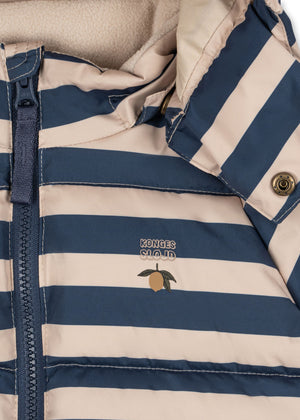 Konges Sløjd Jacke – NUKA JACKET GRS | Bleu Noir Stripe
