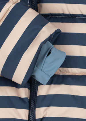Konges Sløjd Jacke – NUKA JACKET GRS | Bleu Noir Stripe