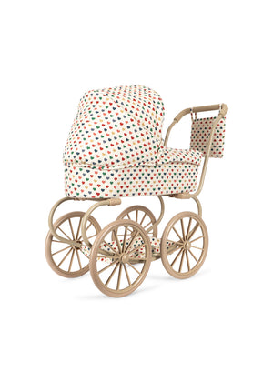 Konges Sløjd Puppenwagen "Minnie Doll Pram Coeur Coloré"