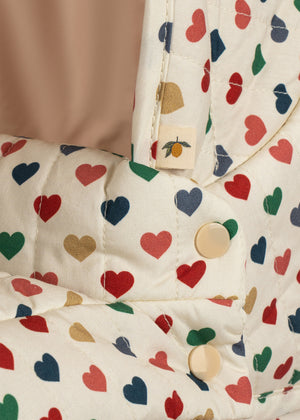 Konges Sløjd Puppenwagen "Minnie Doll Pram Coeur Coloré"