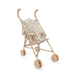 Konges Sløjd Puppenwagen "Doll Stroller Coeur Coloré"