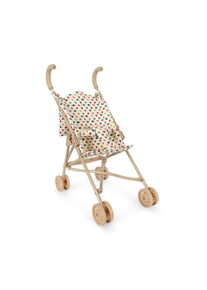 Konges Sløjd Puppenwagen "Doll Stroller Coeur Coloré"