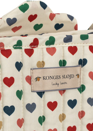 Konges Sløjd Puppenwagen "Doll Stroller Coeur Coloré"