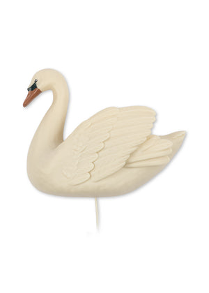 Konges Sløjd Kinderzimmer Wandlampe Schwan "Swan" | Beige