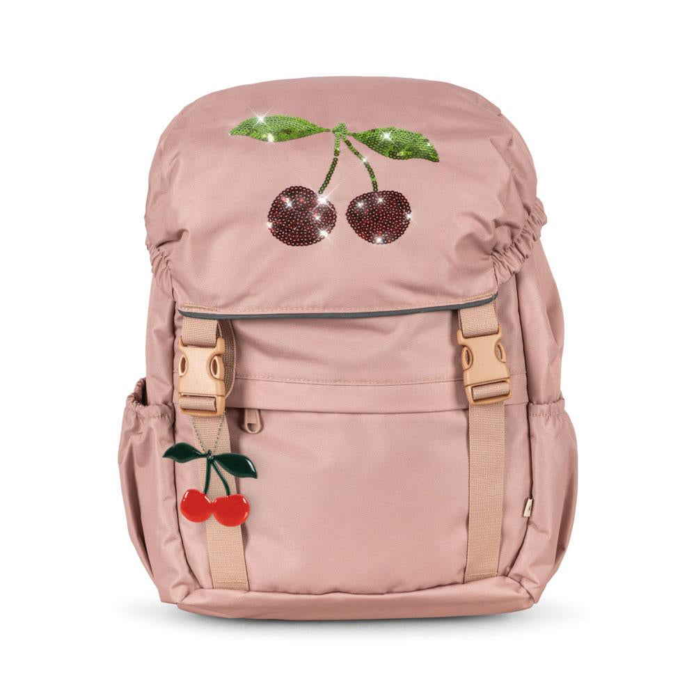 Konges Sløjd Schulrucksack Set "Clover" Mahogany Rose