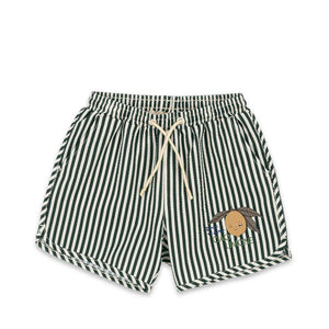 Konges Sløjd Bade Shorts "Seersucker Asnou" Scarab