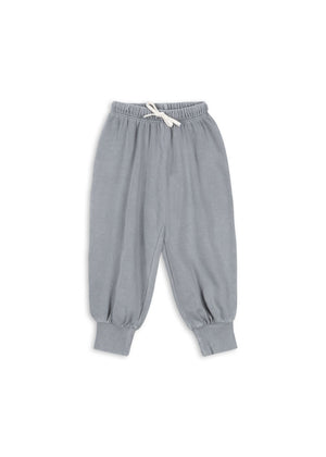 Kinder-Sweatpants aus Bio-Baumwolle von Konges Sløjd, Lai Sweat Pants OCS, Farbe Sleet, weich & bequem, nachhaltige Kinderbekleidung