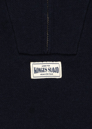 Konges Sløjd Mano Half-Zip-Pullover | Total Eclipse