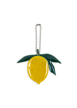 Taschenanhänger "Cherry" in Kirsch-Design – ideal für Kinderjacken, Schneeanzüge oder Rucksäcke, sorgt für Sichtbarkeit und Style.