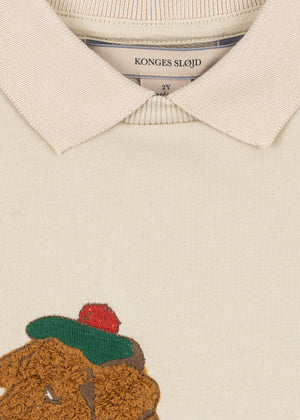 Konges Sløjd Spotty Sweatshirt | Brown Rice