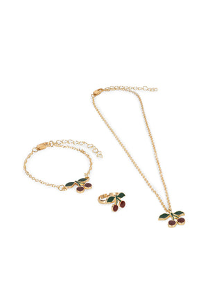 Konges Sløjd Schmuckset "Cherry"