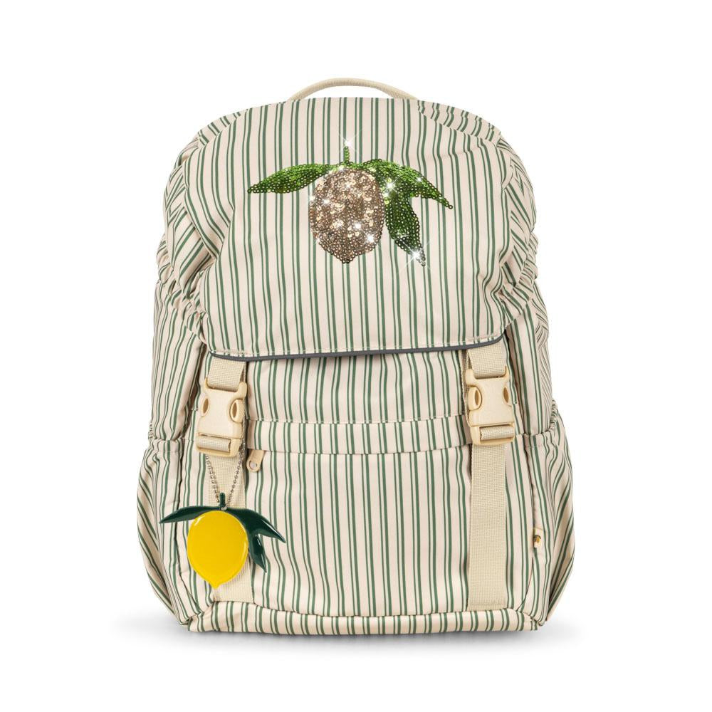 Konges Sløjd Schulrucksack Set "Clover" Duo Verde