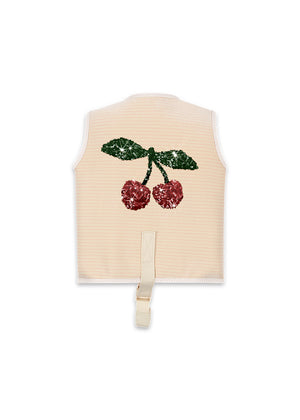 Konges Sløjd Schwimmweste "Cherry" | Rose Stripe