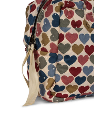 Konges Sløjd Puppen Wickeltasche Coeur Bisous