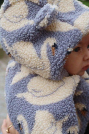 Konges Sløjd Teddy-Overall – Jody in Swan – Detailansicht 4