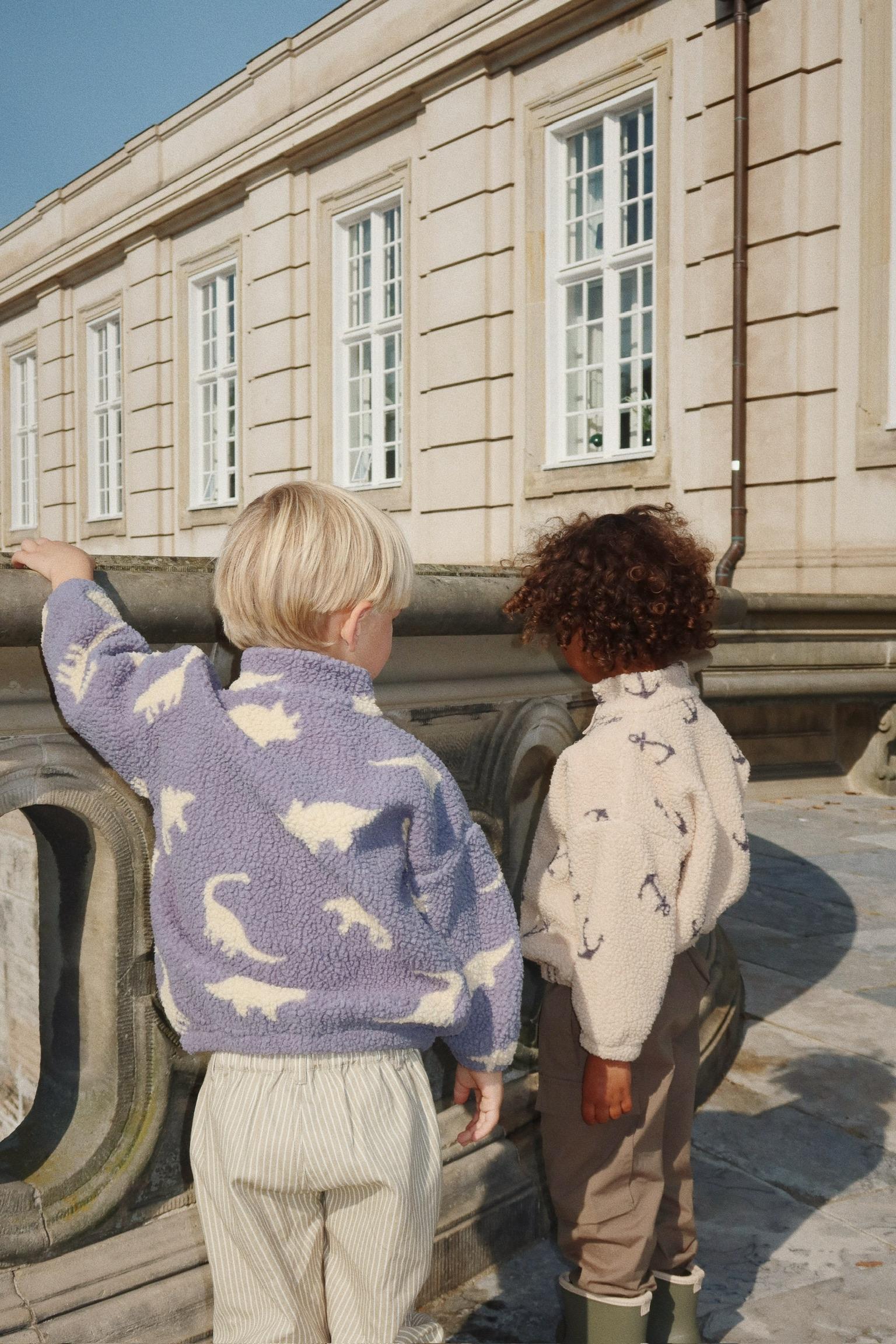 Konges Sløjd Fleece Jacke Teddy "Jody" Dino Mist