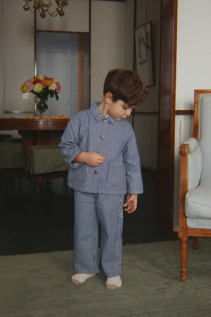 Konges Sløjd Hose "Luc" | Blue Stripe