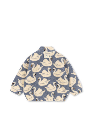Konges Sløjd Teddy-Jacke – Jody in Swan – Detailansicht 3