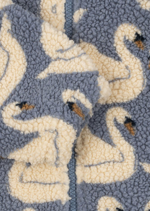 Konges Sløjd Teddy-Jacke – Jody in Swan – Detailansicht 7