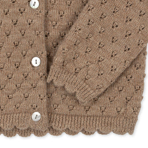 Konges Sløjd Strickjacke "Holiday Creme"
