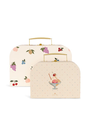 Konges Sløjd Play Suitcase Set of 2 | Fruity