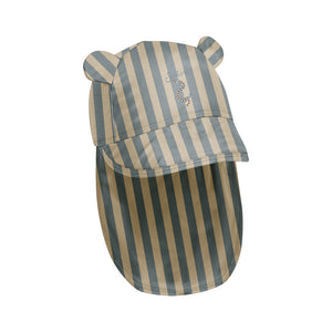 Konges Sløjd Sonnenhut "Aster Bear" Sailor Stripe