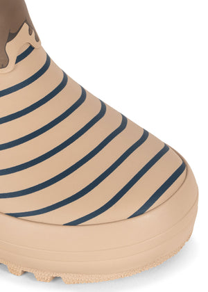 Konges Sløjd Gummistiefel mit Print – Roi in Stripe La Mer – Detailansicht 4
