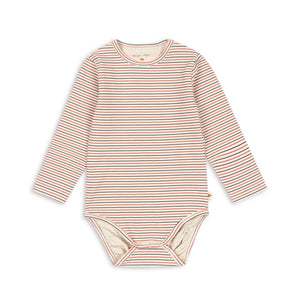 Konges Sløjd Body "Basic Ls Body Gots" | Stripe Tricolore Petit