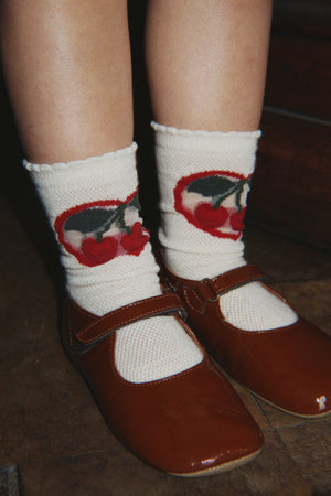 Konges Sløjd Chaussettes lot de 2 | Cherry/Rose