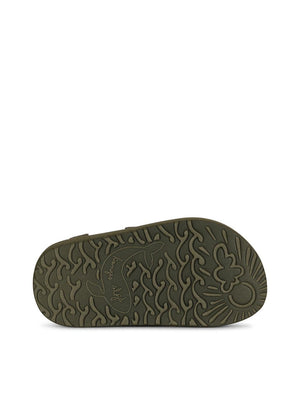 Konges Sløjd Bade-Sandalen "Solid" Burnt Olive
