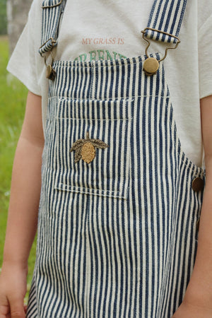 Konges Sløjd Latzhose "Fender" Naval Stripe