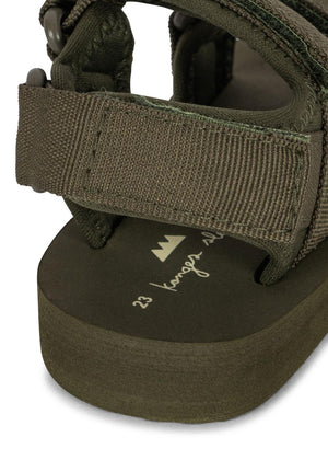 Konges Sløjd Bade-Sandalen "Solid" Burnt Olive