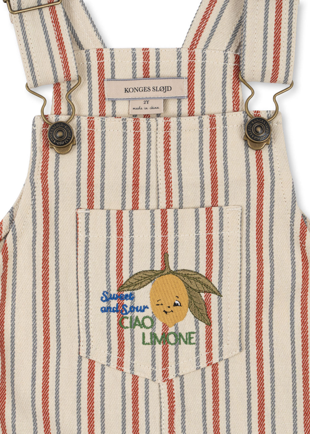 Konges Sløjd Latzhose Frankie | Stripe Winds