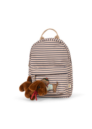 Konges Sløjd Mini-Rucksack – Nohr in Stripe La Mer