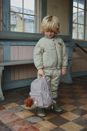 Konges Sløjd Mini-Rucksack – Nohr in Stripe La Mer – Detailansicht 2