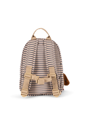 Konges Sløjd Mini-Rucksack – Nohr in Stripe La Mer – Detailansicht 9