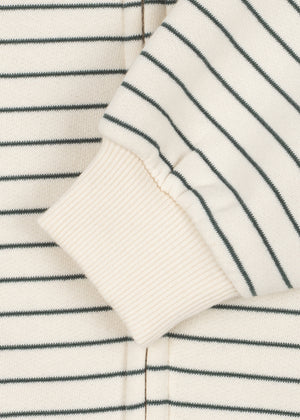 Konges Sløjd Amio Zip-Hoodie | Cilantro Stripe