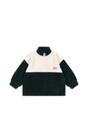 Konges Sløjd Pullover – TAVI HALF ZIP GRS | Scarab