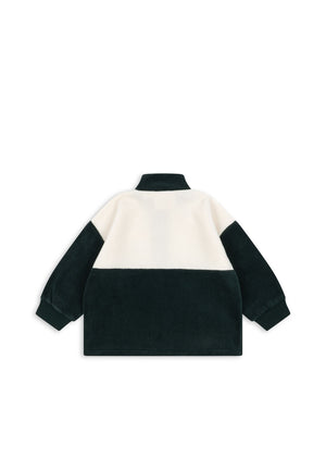 Konges Sløjd Pullover – TAVI HALF ZIP GRS | Scarab