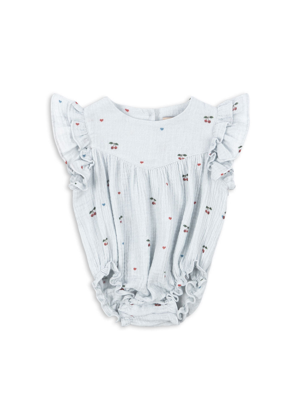 Konges Sløjd Onesie Coco | Cherry Blue Coeur