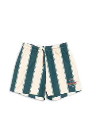 Konges Sløjd Fußball Shorts Act Class Stripe aus recyceltem Polyester für Kinder