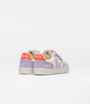Veja Small V-10 Cuir | Noix de cajou Multico-Orchidée